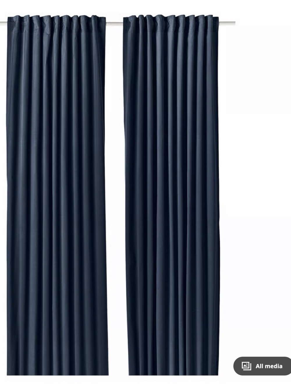 IKEA: 4x  SANELA Blue Curtains 55x84
- I have four!